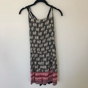 Elephant printed romper